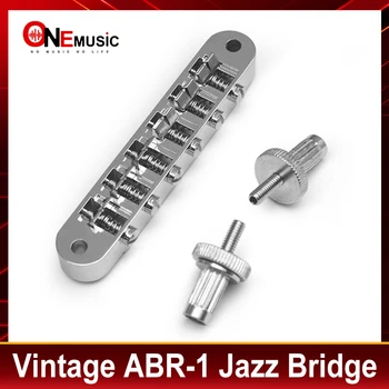 Хромированный регулируемый винтажный ABR-1 Jazz Bridge для электрогитары
