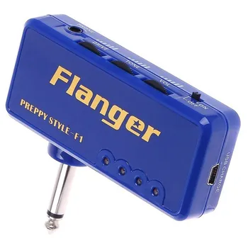Портативный усилитель для электрогитары Flanger F1, Мини-усилитель для наушников, Миниатюрный усилитель для баса для электрогитары, усилитель для наушников