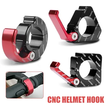 22 мм CNC алюминиевый мотоциклетный шлем крюк хранение сумка крюк держатель вешалка крюк Мотоцикл скутер шлем сумки гаджет вещевой крючок