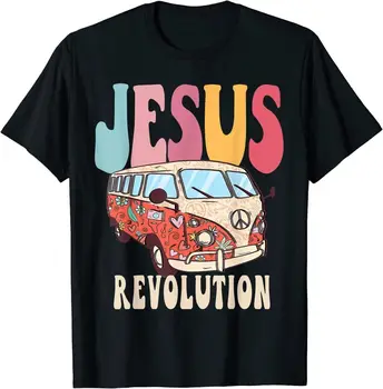 Футболка с изображением Иисуса-революции, основанная на христианской вере, костюм Иисуса