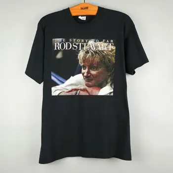 винтажная футболка Rod Stewart 2001 с длинными рукавами