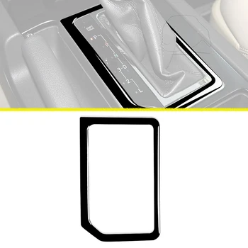 Наклейка для украшения панели держателя стакана для напитков переключения передач для Land Cruiser Prado 2010-2018 Аксессуары для интерьера автомобиля ABS черный