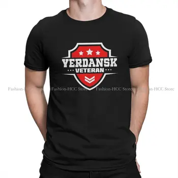 Ветеран Verdansk, крутой хипстер, полиэстеровые футболки, COD Black Ops, мужские топы в стиле харадзюку времен Холодной войны, футболка с круглым вырезом