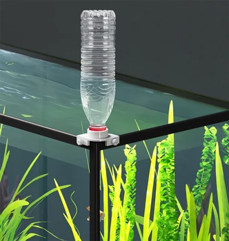 Полезный переключатель уровня воды Гидратор для аквариума с двойной фиксацией, Безударный регулятор уровня воды в аквариуме, принадлежности для аквариума