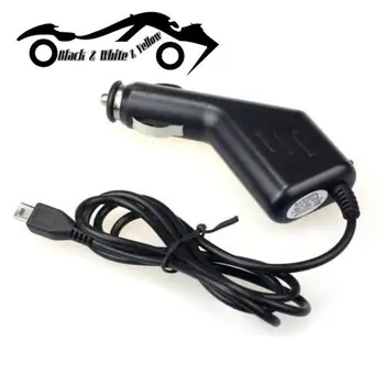 1шт DC 5V 1.5A Mini USB Автомобильный адаптер Зарядное устройство Шнур питания Для автомобильного видеорегистратора GPS