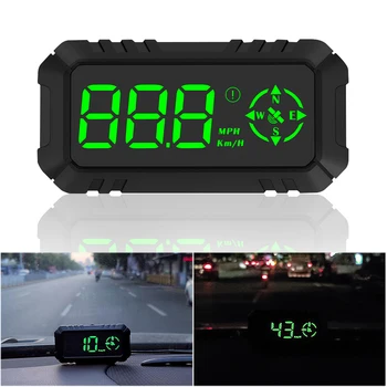 Цифровой автомобильный спидометр G7 GPS, головной дисплей, аксессуары для автомобильной электроники, проектор HUD, Универсальный дисплей для всех транспортных средств