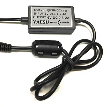 USB-кабель для зарядного устройства для радио vx-1r, vx-2r, vx-3r, радио usb-dc-21