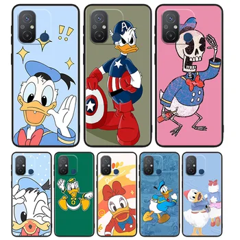 Красивый Чехол Для Телефона Donald Duck Для Xiaomi Redmi K60E K60 K50G K50 K40S K40 K20 S2 6A 6 5A 5 Pro Ультра Черный Мягкий Чехол