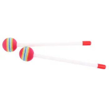 1 пара Леденцов Rainbow Ddrumstick Orff Baby Детская Ручная Перкуссия