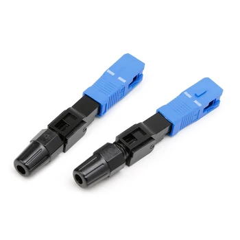 587D 100ШТ Fiber Quick Cold FTTH Single UPC Fast Connector