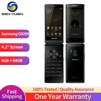 Оригинальный мобильный телефон Samsung G9298 с двумя SIM-картами 4,2 